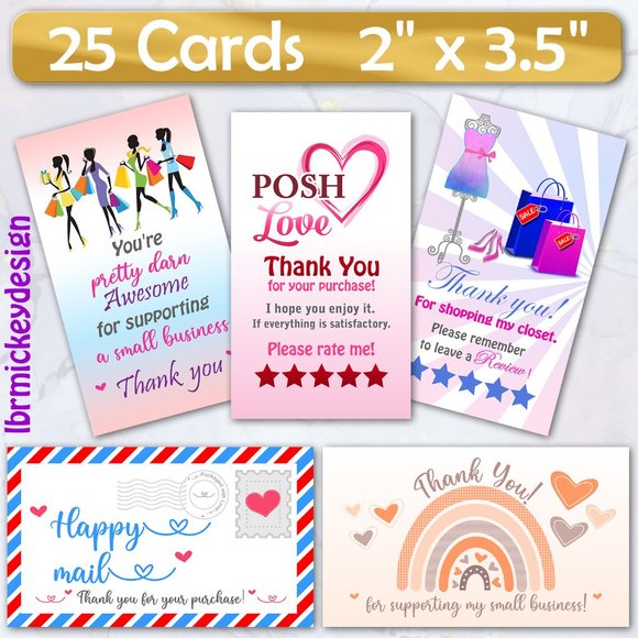 By lbrmickeydesign Other - Thank You Cards